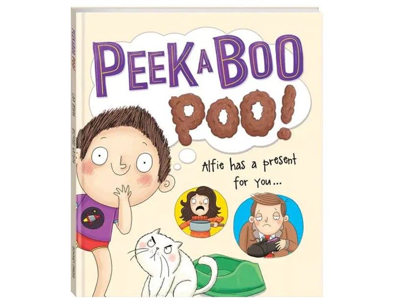 Peekaboo Poo! Hardcover Book