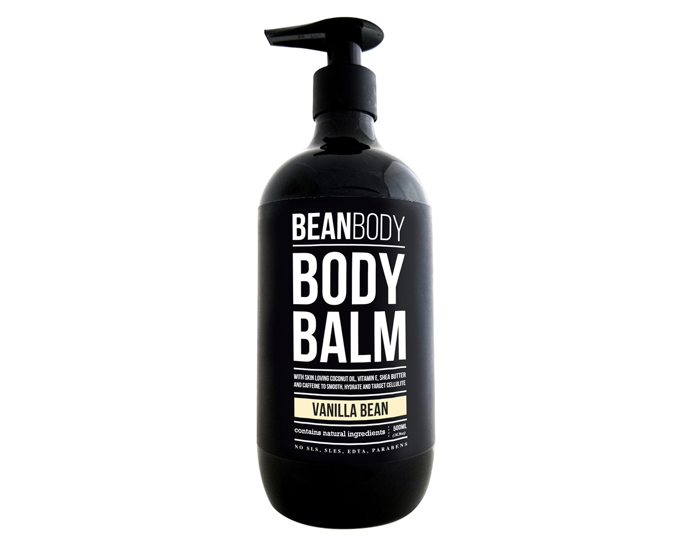 Bean Body Body Balm Vanilla Bean 500mL | Catch.com.au