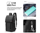 DTBG 17.3 inch Professional Business Laptop Backpack-Black