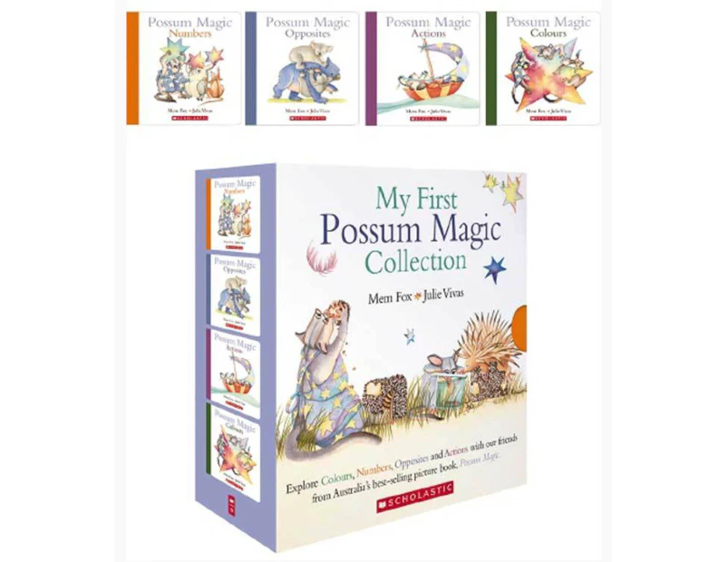 My First Possum Magic Collection 4-Book Set by Mem Fox & Julie Vivas