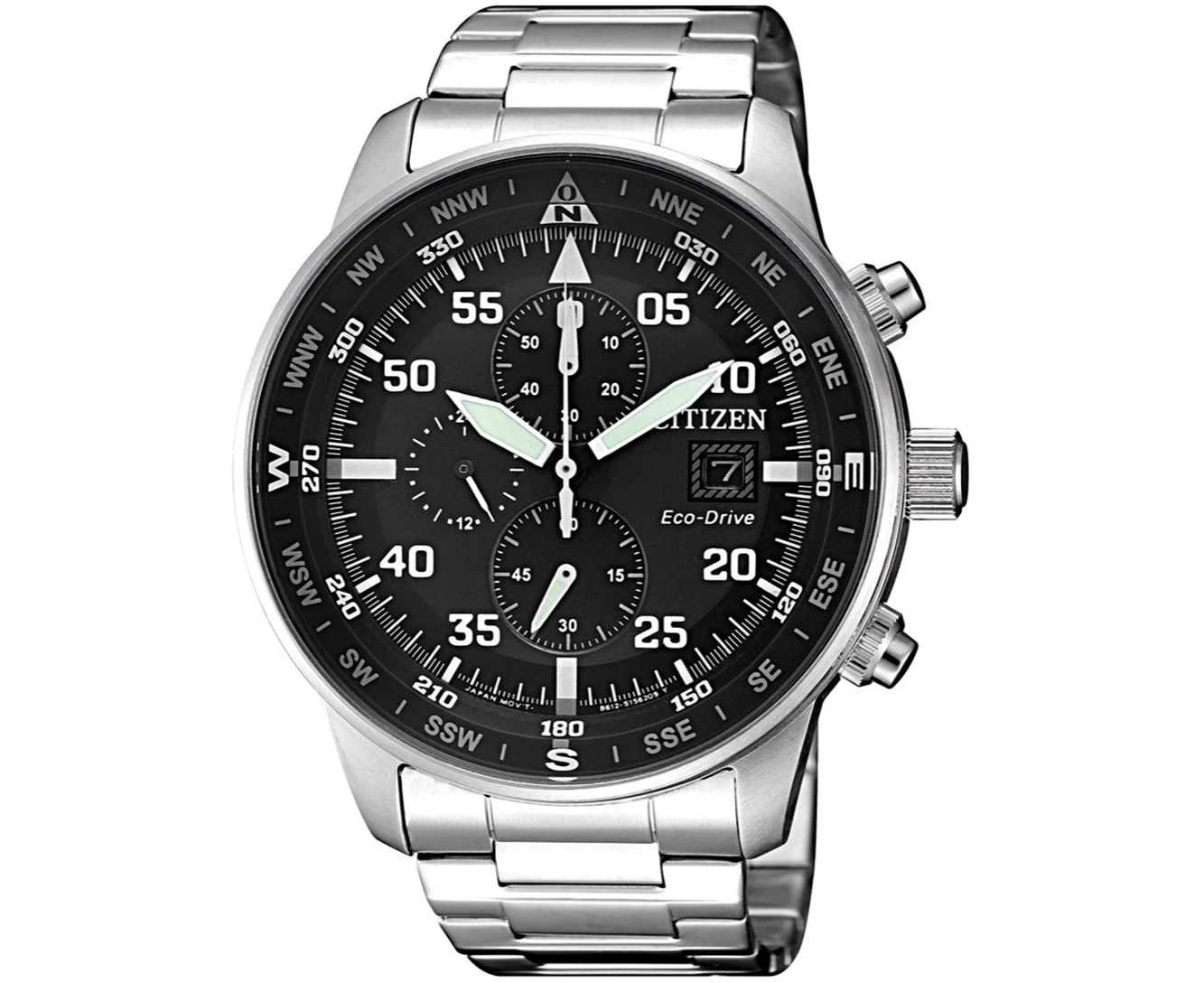 Solar Power. Citizen Mens Eco-Drive Chronograph Watch CA0690-88E