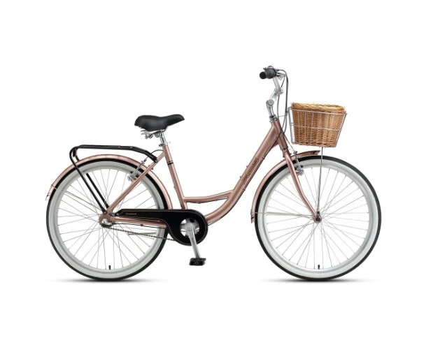 XDS Broadwalk 26" x 18" Step Through Bike Rose Gold