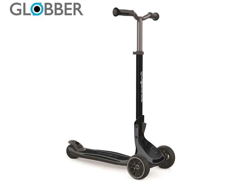 Globber Ultimum 3 Wheel Scooter - Black/Charcoal
