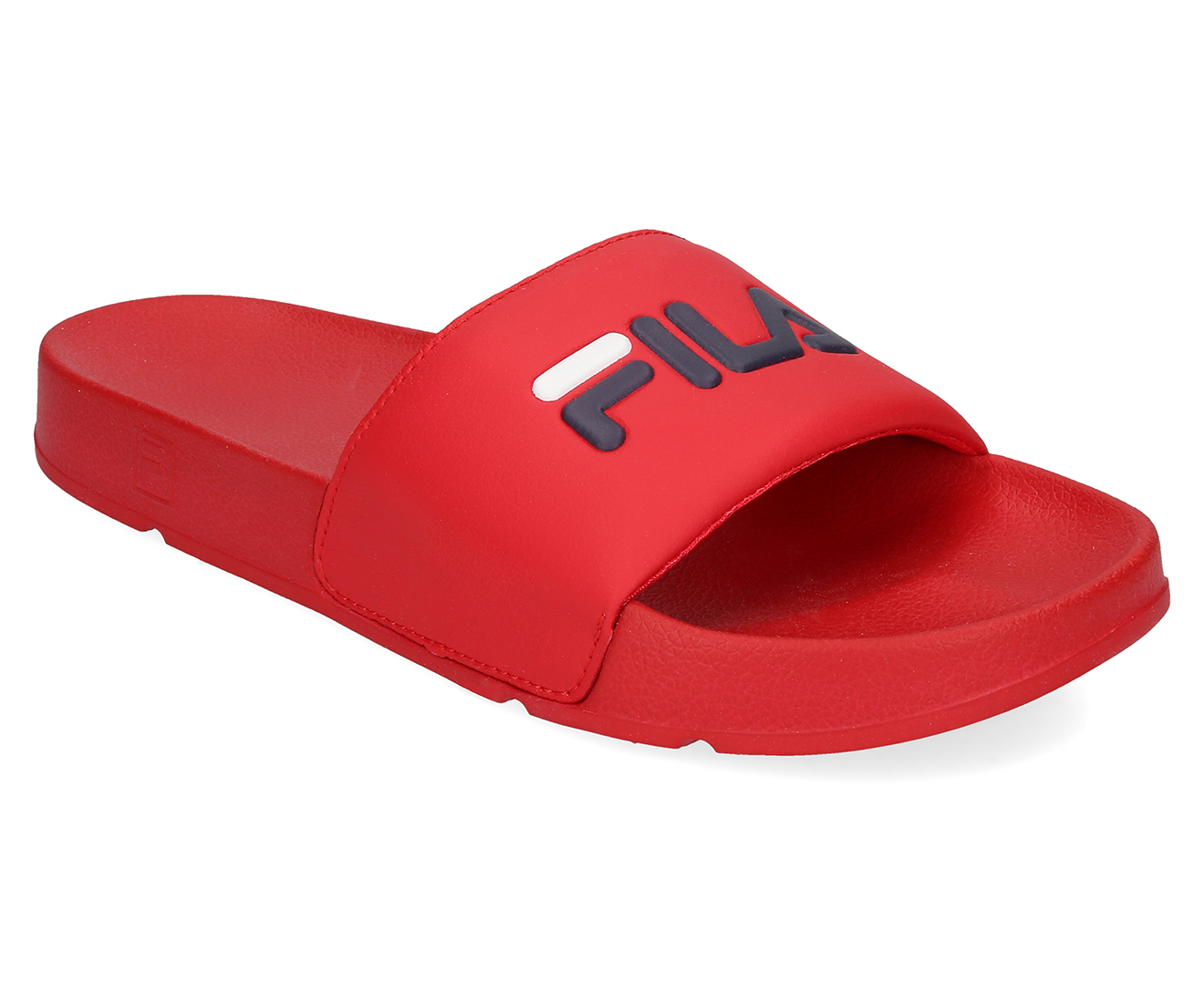 Fila red slides online