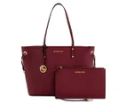 Michael Kors Jet Set Travel Large Drawstring Tote - Mulberry