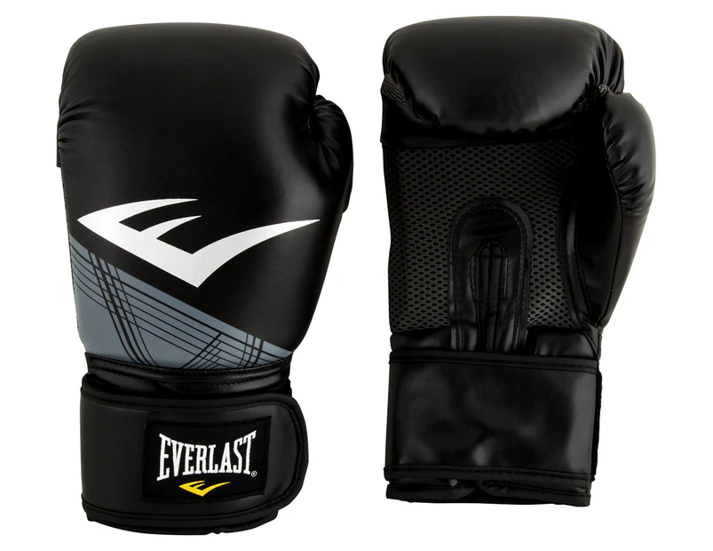 Everlast Pro Style Advance 16oz Boxing Gloves - Black/Silver