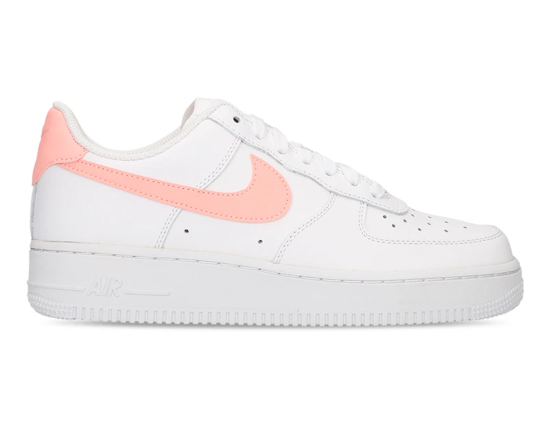 Nike Women's Air Force 1 '07 Shoe - White/Oracle Pink-White