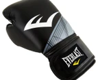 Everlast Pro Style Advance 16oz Boxing Gloves - Black/Silver
