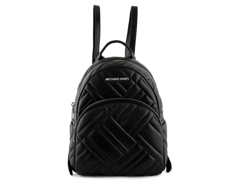 Michael Kors Abbey Medium Backpack - Black