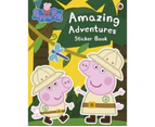 Amazing Adventures Sticker Book : Peppa Pig Series