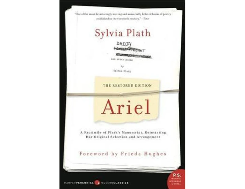 Ariel: The Restored Edition : A Facsimile of Plath's Manuscript, Reinstating Her Original Selection and Arrangement