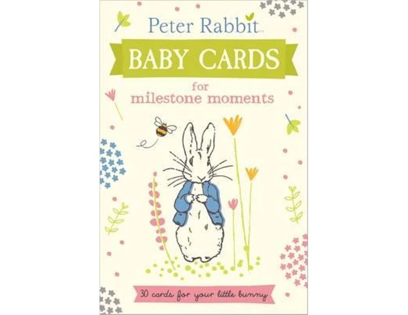 Peter Rabbit: Baby Cards for Milestone Moments : 30 cards for your little bunny