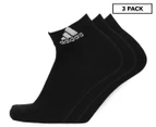 Adidas Performance Thin Ankle Sock 3-Pack - Black