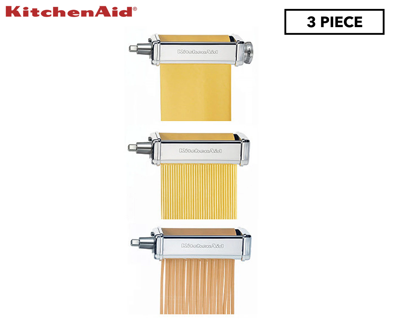 KitchenAid  3 Piece Pasta Roller Stand Mixer Attachment