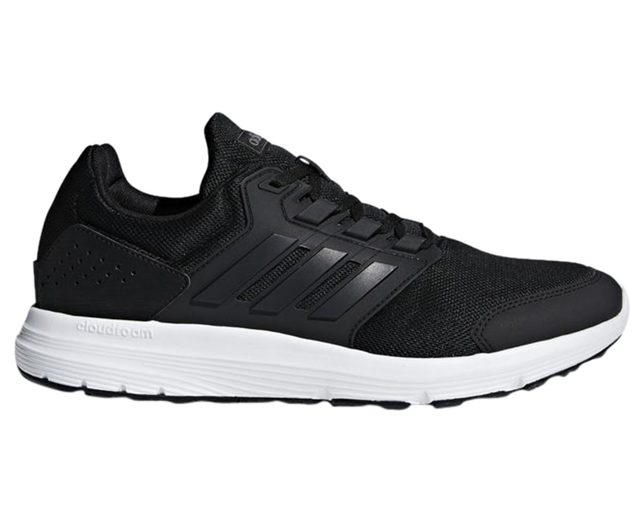 Adidas Men's Galaxy 4 Running Sports Shoes - Core Black/Core Black ...