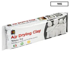 Educational Colours Air Drying White Clay 1kg