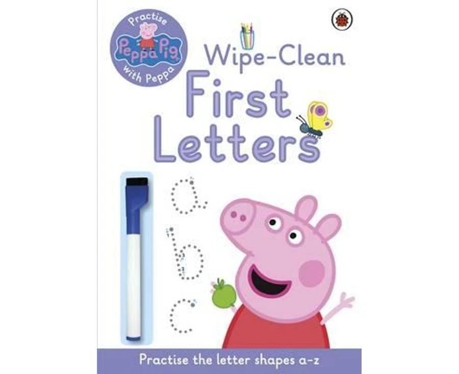 Peppa Pig: Practise with Peppa: Wipe-Clean First Letters