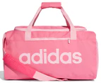 Adidas 25L Small Linear Core Duffle Bag - Pink 