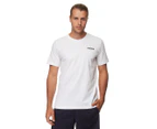 Adidas Men's Essentials Plain Tee / T-Shirt / Tshirt - White