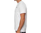 Adidas Men's Essentials Plain Tee / T-Shirt / Tshirt - White