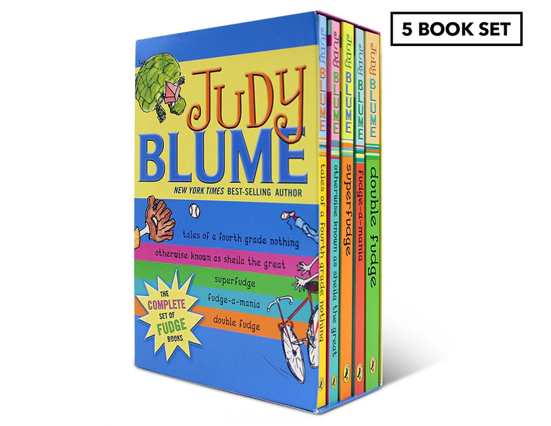 Fudge Book Set by Judy Blume