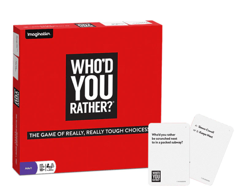 Imagination Who'd You Rather? Adult Card Game