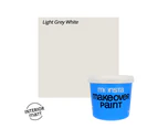 Interior Makeover Paint - Light Grey White - Matt