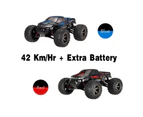 Red S9115 Off Road Truck 1/12 Scale RC Car 2.4Ghz 2WD High Speed Remote Controlled