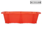 Pantry Magic Silicone Loaf Pan w/ Leg Supporter - Red
