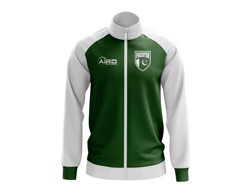 Pakistan Concept Football Track Jacket (Green) - Kids