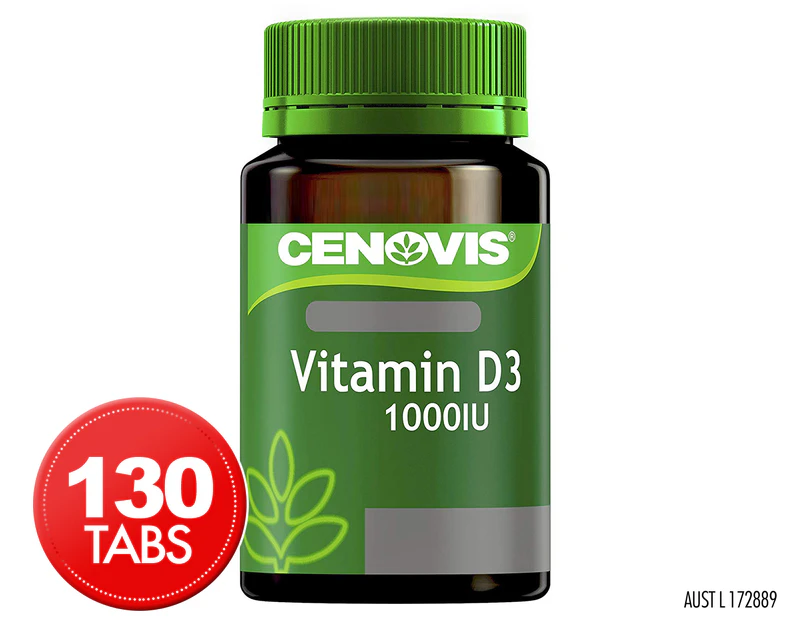 Cenovis Vitamin D3 1000IU 130 Tabs