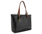 Fossil Rachel Leather Tote - Black