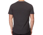 Adidas Men's Sport ID Logo T-Shirt - Black Melange