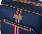 Tommy Hilfiger Nantucket Collection 2-Piece Expandable Luggage/Suitcase Set - Navy