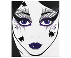 Face Decal Spider Web Adult Makeup Costume Accessory