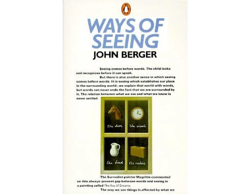 Ways of Seeing  Based on the BBC Television Series by John Berger