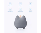 Mini Bluetooth Speaker Excelvan Portable Cute Pet Wireless Speaker with  lovely Expression and Various Pose Pet Toy (gray)