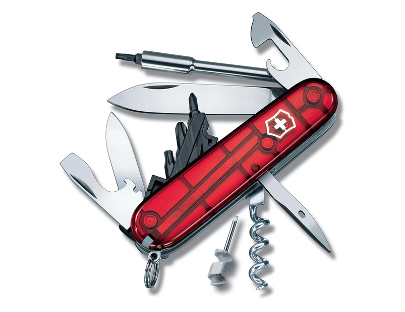 Victorinox Cyber Tool 29-in-1 Swiss Army Knife / Multitool - Red