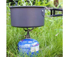 Lixada 25g Super Lightweight One-Piece Titanium Alloy Outdoor Cooking Burner Folding Camping Gas Stove 2700W