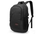 CoolBELL Unisex 17.3 inch Laptop Backpack With USB Charging Port-Black 1