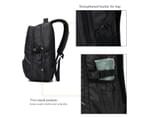 CoolBELL Multi-compartment Laptop Backpack-Black 3