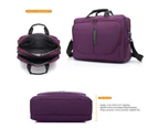 CoolBELL 15.6 Inch Laptop Messenger Bag-Purple