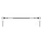 Swage Bolt Hex Adjuster Lag Screw Eye GW - AISI G316 (Marine), RHT, 4-0mm, Stainless Steel