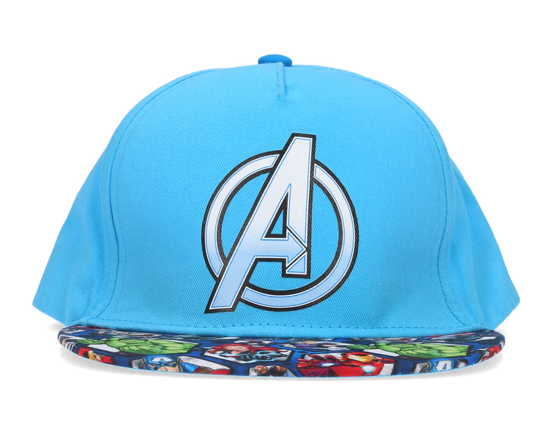 Avengers Boys' Flat Hat - Blue