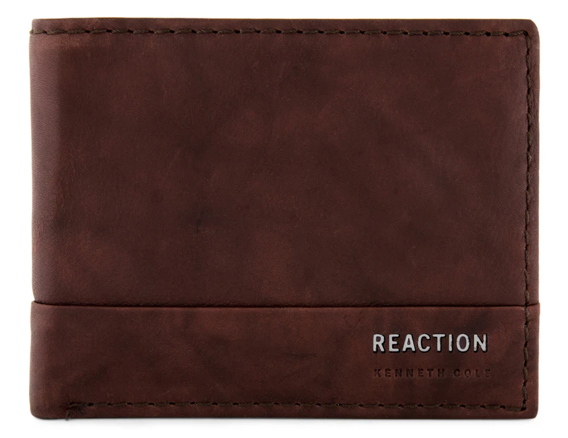 Kenneth Cole Soho Fixed Passcase Wallet - Brown