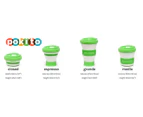 Pokito 3-in-1 Reusable Collapsible Coffee Cup - Raspberry