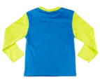 Paw Patrol Boys' Practice Makes Pawfect Long Sleeve T-Shirt - Green
