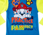 Paw Patrol Boys' Practice Makes Pawfect Long Sleeve T-Shirt - Green