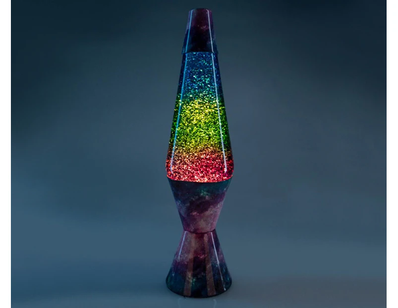 Diamond Galaxy Rainbow Glitter Lamp