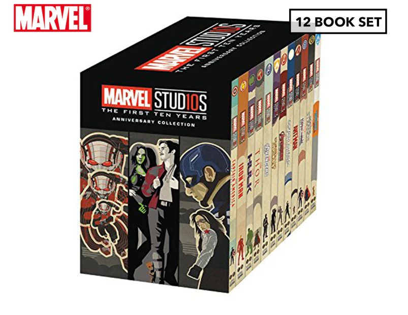 Marvel Studios: The First Ten Years Anniversary 12 Book Boxset Collection